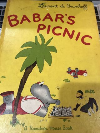 Vintage Hardback Book " Babar 