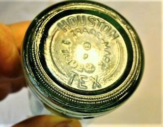 1973 Vintage 6.  5 Oz Houston Tx Coca - Cola Coke Glass Bottle Return Deposit