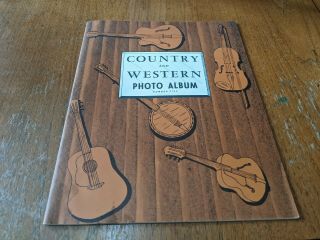 1966 - Vintage Country And Western Photo Album 5 Cash,  Hank,  Lynn,  West,  Owens,  More