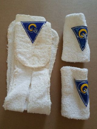 1995 - 1999 Los Angeles St Louis Rams Game Wrist Band Receiver Towel