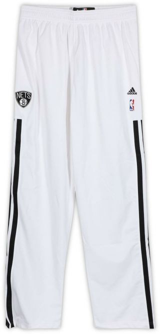 Alan Anderson Brooklyn Nets Player - Worn White Pants - 2013 - 14 Season - Size Xl