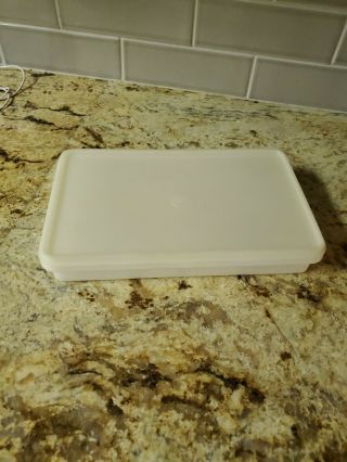 Vintage Tupperware 794 Bacon Deli Meat Storage Container With 795 Lid Sheer