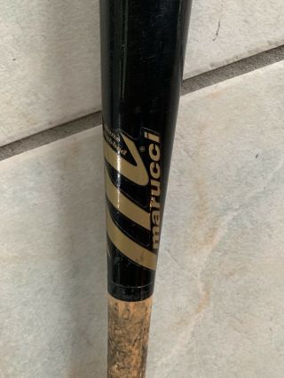 Albert Pujols Handcrafted Baseball Bat Pro Model Marucci No Cracks Or Breaks 3