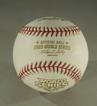 Official 2009 World Series Major League Baseball - Bud Selig Yankees Vs Phillies