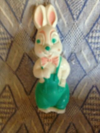 Vintage Easter 10 " Bunny (green) Blow Mold 1