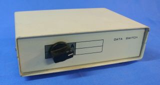 Vintage A/b Parallel Printer Data Switch Box