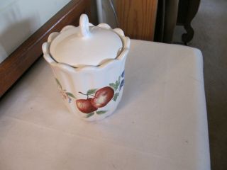 Vintage Jay Import Apple,  Pear Fruit Canister Small 2