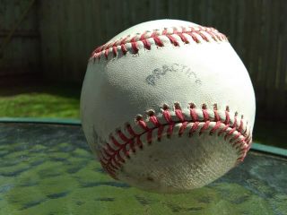 1 Official Rawlings Mlb Major League Baseball Bud Selig Authentic Practice Ball