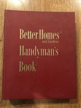 Vintage Better Homes And Gardens Handyman 