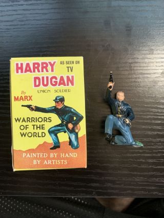 Rare Vintage Marx Warriors Of The World Harry Dugan 1960s Complete With Orig Box