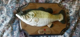 Vintage 1999 Gemmy Industries Big Mouth Billy Bass Animated Singing Fish