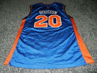 Vintage Reebok Ny Knicks 20 Allan Houston Nba Basketball Jersey In Size Large