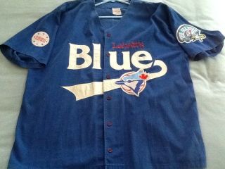 1991 Worn,  Toronto Blue Jays All Star Jersey With Labatt 