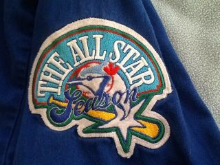 1991 worn,  Toronto Blue Jays All Star jersey with Labatt ' s Blue beer logo 2