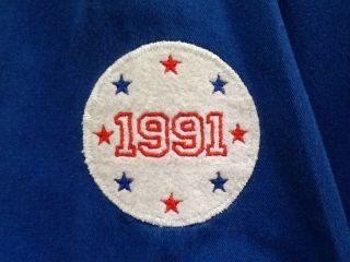 1991 worn,  Toronto Blue Jays All Star jersey with Labatt ' s Blue beer logo 3