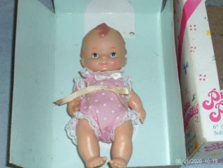 1987 vintage 6 in.  soft vinyl jointed Playmates baby doll 2