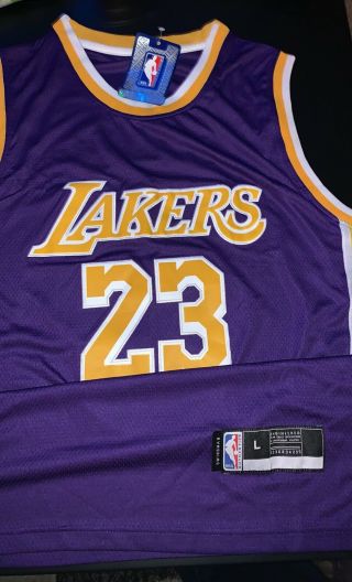Lebron James 3x Champ Autographed Signed Lakers Jersey With