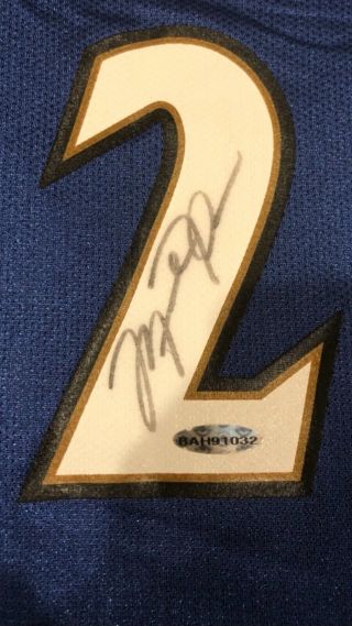 Michael Jordan - Upper Deck (UDA) Autographed Signed Wizards Jersey 3