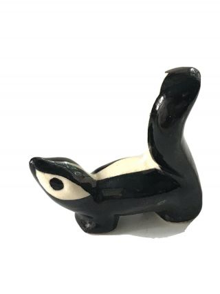 Vintage Rio Hondo Skunk Figurine - Small,  First