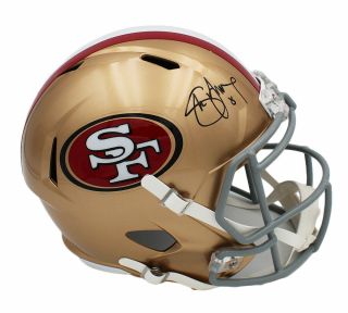 Steve Young Signed San Francisco 49ers Speed Full Size Nfl Helmet