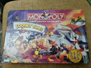 Monopoly Vintage 1999 Bugs Looney Tunes Limited Collector 