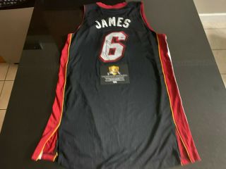 Lebron James Signed Game Issue Jersey With /500