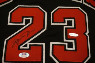 Michael Jordan - Upper Deck (UDA) & PSA/DNA Autographed Signed Bulls Jersey 3