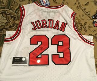 Michael Jordan Autograph/signed Chicago Bulls Jersey -
