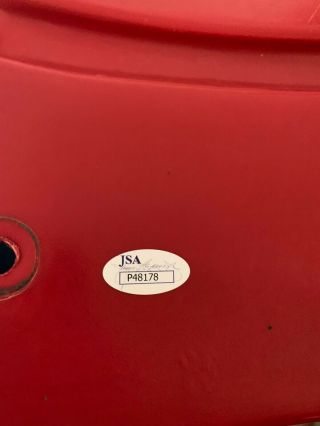 Carl Yastrzemski Autographed Redsox Signed Fenway Park Seat Back Jsa MLB 3