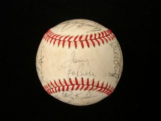 1983 Chicago White Sox Team Signed Al Baseball - 26 Autographs - Psa Loa