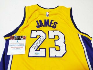 Los Angeles Lakers No.  23 " King " Autographed Jersey,