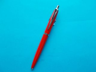 Vintage Ballograf Red Ballpoint Pen