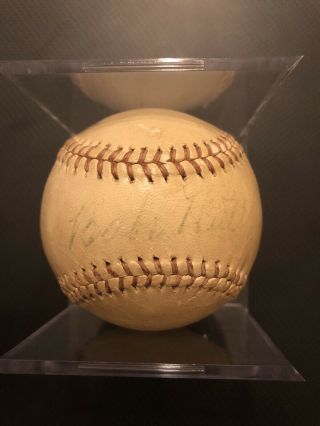 1930 - 40s Babe Ruth Single Signed Autographed Baseball With Psa And Jsa Letters