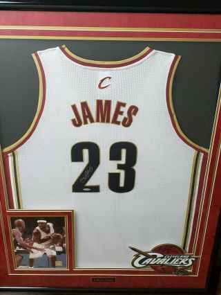 Lebron James Upper Deck Uda Autographed 2003 Rookie Home Jersey Signed Auto