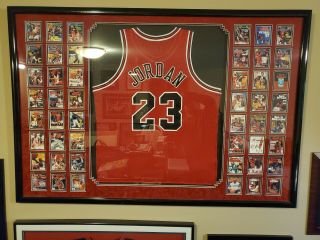 Michael Jordan autographed jersey Upper Deck w/ Sports Illustrated Covers 2