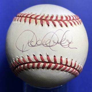Derek Jeter Signed Oal Baseball Auto Autograph Sweet Spot Jsa Loa Yankees Hof