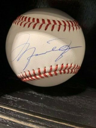 Michael Jordan Autographed Wilson Baseball Uda Authenticated