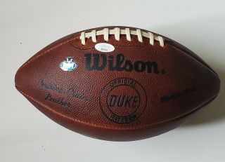 Colts JOHNNY UNITAS autographed signed Wilson The Duke football JSA LOA 2