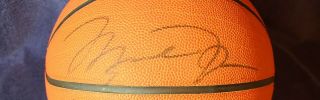 Michael Jordan Signed Autograph Basketball Upper Deck Authenticated UDA 3