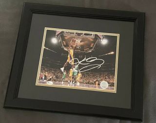 Kobe Bryant 8x10 Autograph Photo Framed Signed 2010 Nba Finals Mvp Mamba Lakers