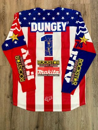 Ryan Dungey Autographed Signed Fox Limited Edition Mxon Jersey