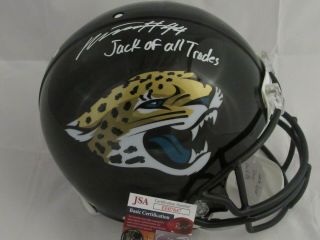Myles Jack Jacksonville Jaguars Autograph Signed Full Size Authentic Helmet Jsa