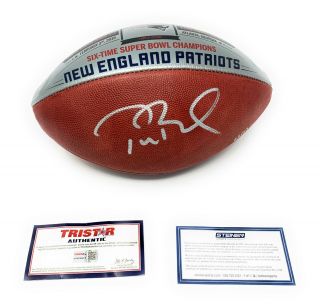 Tom Brady Signed Autograph Bowl Liii Limited Edition Football Tristar