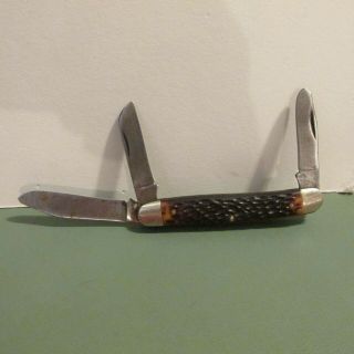 Vintage Kutmaster 3 - Blade Pocket Knife,  Utica,  York