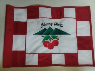 Cherry Hills Country Club Pin Flag William Flynn Arnold Palmer Jack Nicklaus Pga