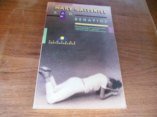 Bad Behavior By Mary Gaitskill 1st Vintage Contemporaries Edition May 1989