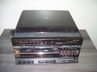 Vintage Fisher Mc - 617 Audio Component System Am/fm/cassette/phono