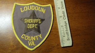 Vintage Loudoun County Virginia Sheriff 