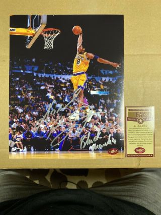 Kobe Bryant Signed Autograph Photo With