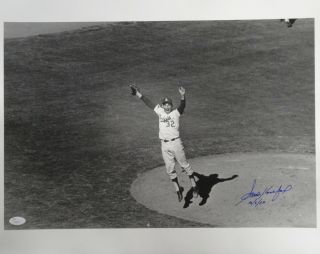 Sandy Koufax Hand Signed Auto 16x20 Photo Dodgers 10/6/63 World Series Jsa